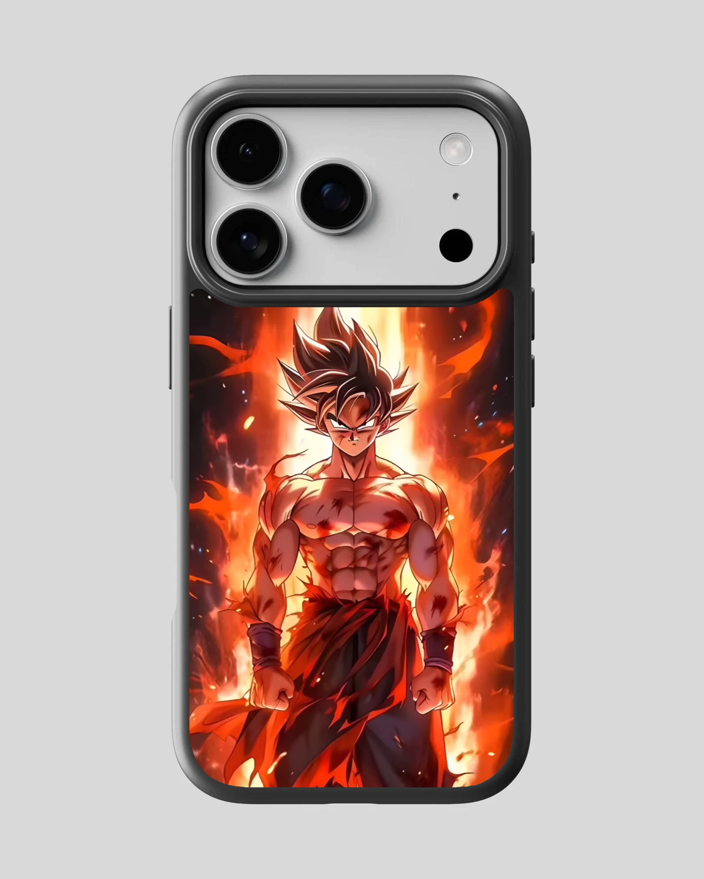 Goku Ultra Instinct Flame Cover